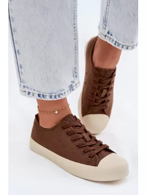 Damen-Sneaker BIG STAR SHOES TT274123 BRAUN/BEIGE