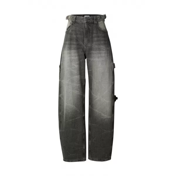  Damenhosen URBAN CLASSICS TB8140 SCHWARZ GEWASCHEN 
