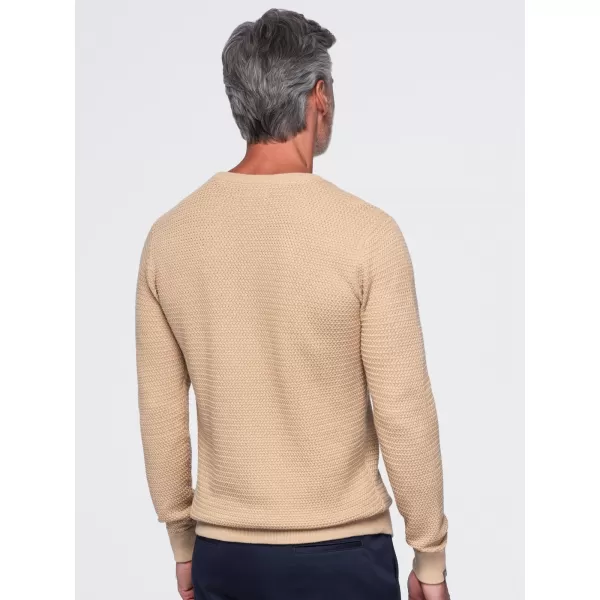  Herrenpullover OMBRE OM-SWSW-0119 SAND 