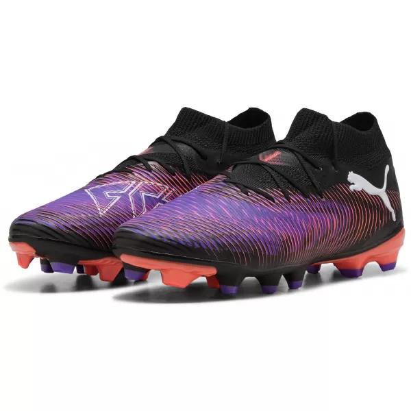  Fußballschuhe PUMA FUTURE 8 PRO FG/AG 108139-01 SCHWARZ/WEIß/LEUCHTEND ROT 