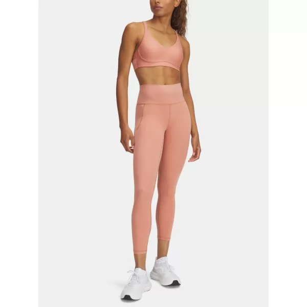  Leggings für Damen UNDER ARMOUR MERIDIAN ANKLE LEG 1382525-696 ROSA 