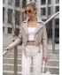 Damenjacke DSTREET TY5719 KHAKI