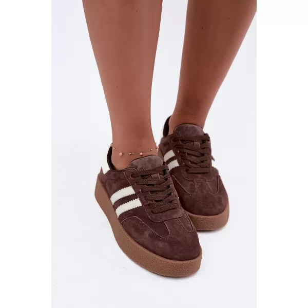  Damen-Sneaker EVENTO 26PB18-628 BRAUN 