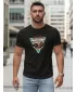 Herren-T-Shirt DSTREET NX5093R-BK SCHWARZ
