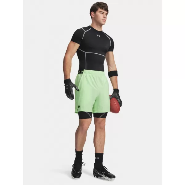  Herrenshorts UNDER ARMOUR UA VANISH WOVEN 6IN SHORTS 1373718-712 GRÜN 