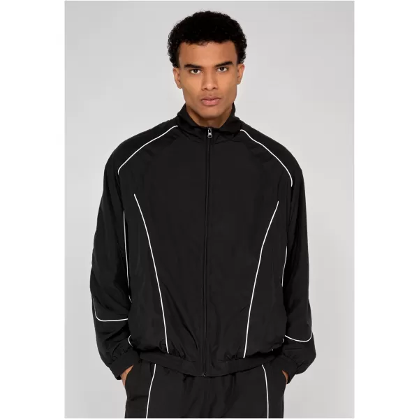  Herren-Trainingsjacke URBAN CLASSICS TB8044-00007 SCHWARZ 