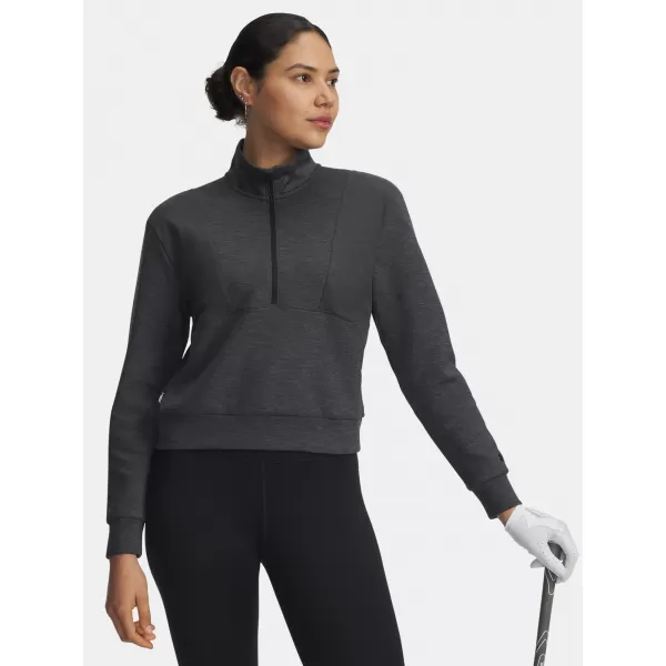  Damen-Sweatshirt UNDER ARMOUR DRIVE MIDLAYER PULLOVER 6005752-004 SCHWARZ 