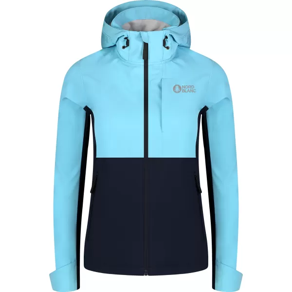  Softshelljacke für Damen NORDBLANC BLINK NBSSL8320 HELLBLAU 