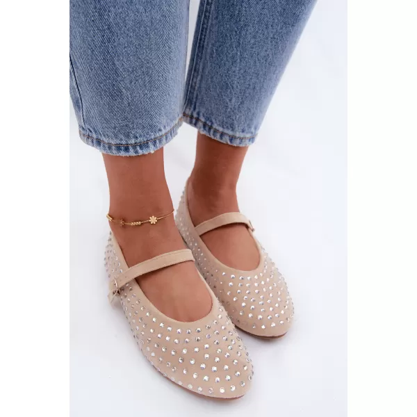  Ballerinas für Damen BOTO 9748 BEIGE 