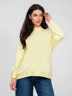 Damen-Sweatshirt BASIC FEEL GOOD RV-BL-5185.93P LEUCHTEND GELB