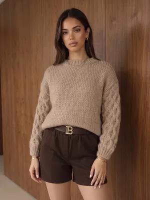 Damenpullover DSTREET MY2592 BEIGE