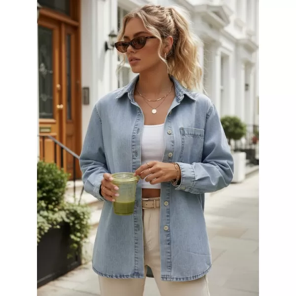  Damenhemd DSTREET DY0490 BLAU 