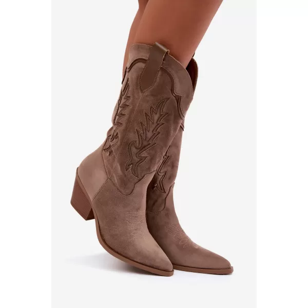  Damenstiefel BOTO 2586A KHAKI 