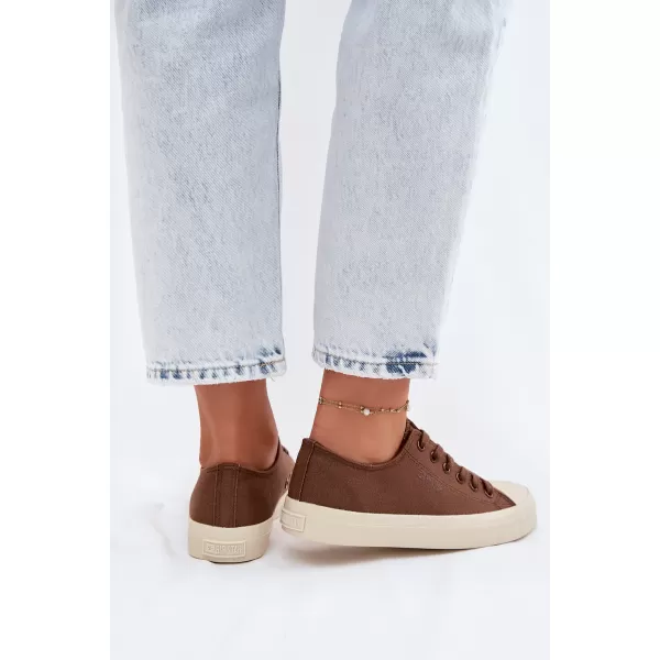  Damen-Sneaker BIG STAR SHOES TT274123 BRAUN/BEIGE 