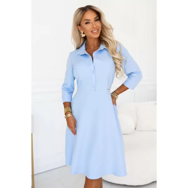  Kleid NUMOCO 286-10 HIMMELBLAU 