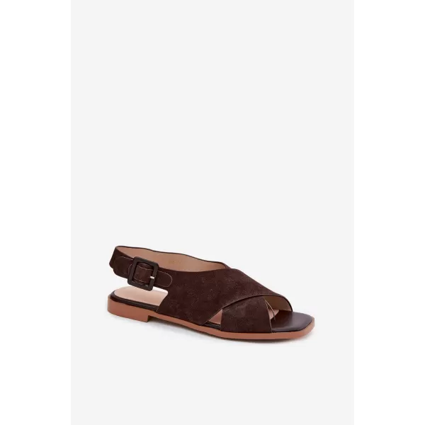  Damensandalen S.BARSKI JC61-1001 BRAUN 
