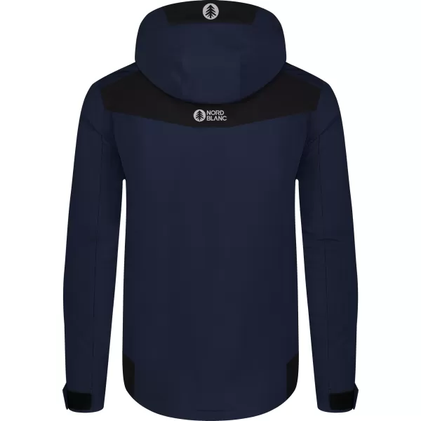  Wasserdichte Herrenjacke NORDBLANC OVERLOOK NBSSM8315 DUNKELBLAU 