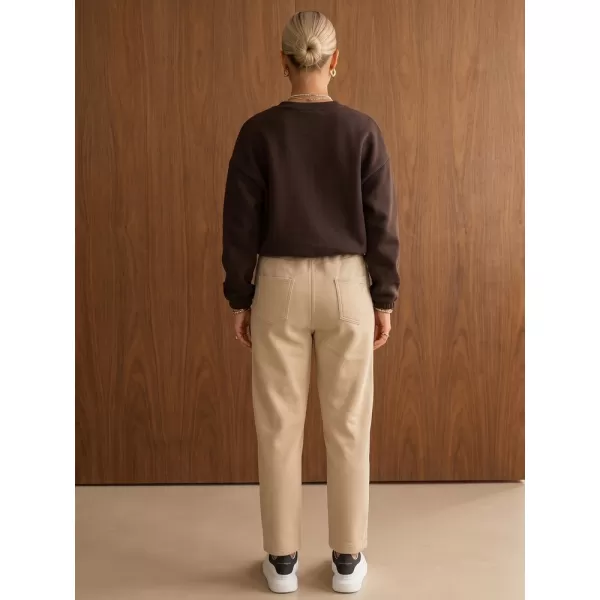  Damen-Sweatshirt DSTREET BY1572 BRAUN 