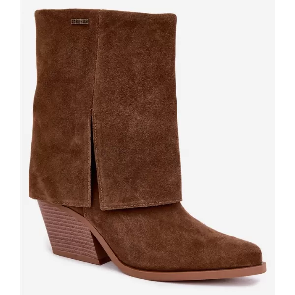  Damenschuhe BIG STAR SHOES UU274114 BRAUNE/BEIGE SCHATTEN 