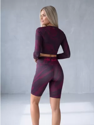 Premium-Overknee-Leggings für Damen (neue Größen) ALTISPORT VOJ/ALW072LEG06 WEINROT