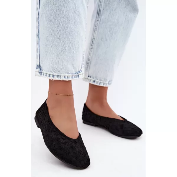  Ballerinas für Damen BOTO 9867 SCHWARZ 