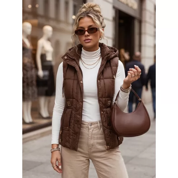  Damenweste DSTREET TY5975 BRAUN 