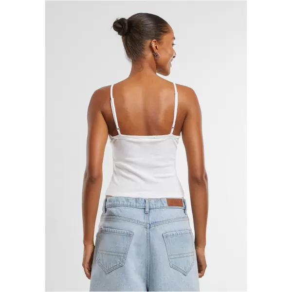  Damen-Tanktop URBAN CLASSICS TB7514A HELLOLIV/CREMEWEIß 
