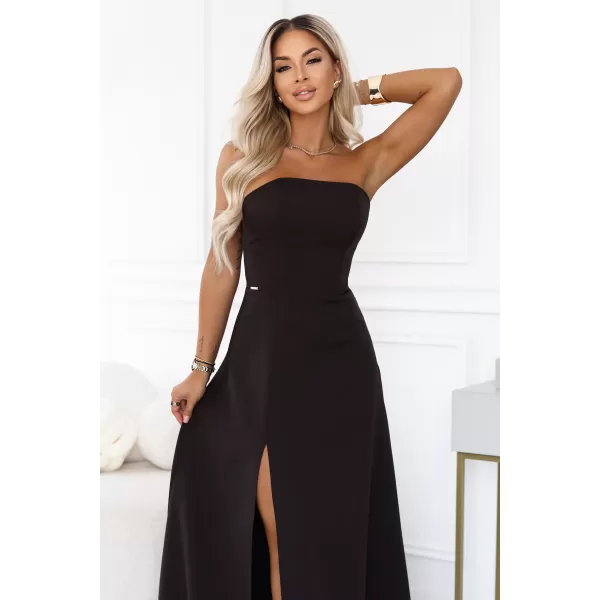  Kleid NUMOCO 663-4 SCHOKOLADENBRAUN 