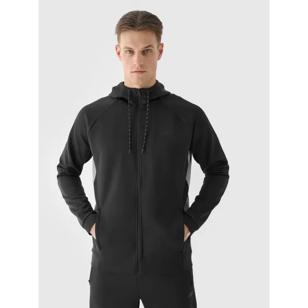  Herren-Sweatshirt 4F WAW25TSWSM1930 TIEFSCHWARZ 