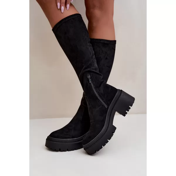  Damenstiefel BOTO 9671A-1 SCHWARZ 