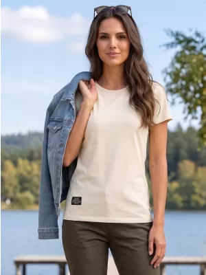 Damen-T-Shirt ALTISPORT NP/ALWST26001 NATÜRLICH