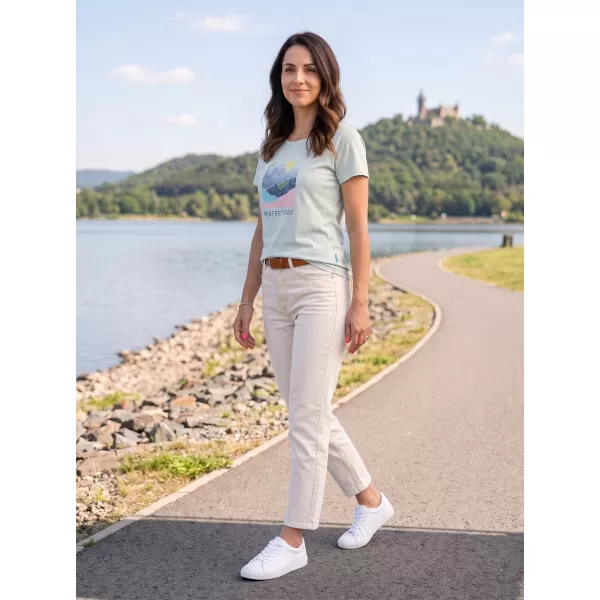  Damen-T-Shirt ALPINE PRO TERMESA 4 SPRIEßEN GRÜNE VARIANTE PB 