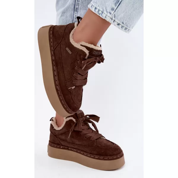  Damenschuhe BIG STAR SHOES UU274188 BRAUNE/BEIGE SCHATTEN 
