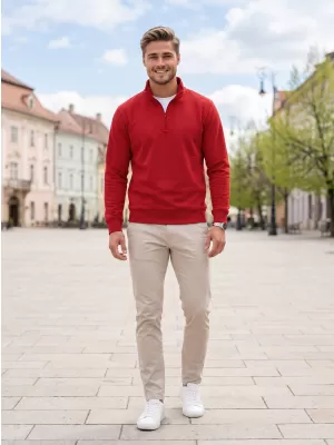 Herren-Sweatshirt MALFINI SUMMIT 429 ROT