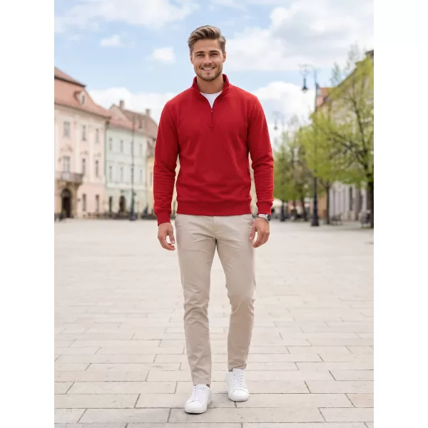  Herren-Sweatshirt MALFINI SUMMIT 429 ROT 