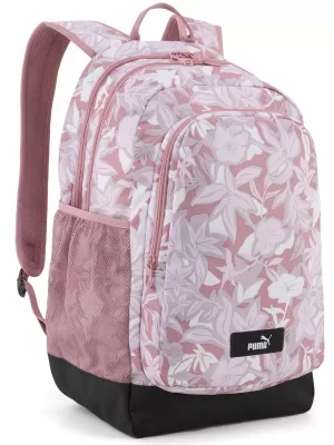 Rucksack PUMA ACADEMY AOP BACKPACK 09115028 DUNKLES ROSENHOLZ/BLUMEN-AOP