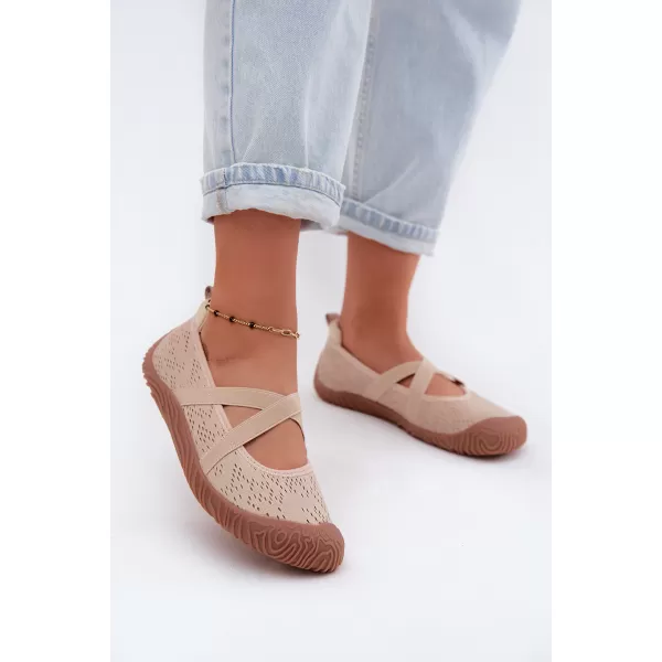  Ballerinas für Damen ARTIKER 58C1903 BEIGE 