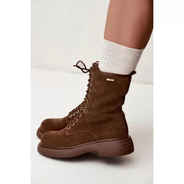  Damenschuhe BIG STAR SHOES UU274611 BRAUN/BEIGE 