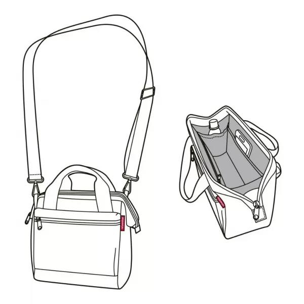 Tasche REISENTHEL ALLROUNDER CROSS CHARAKTERISTISCHES MARINEBLAU 