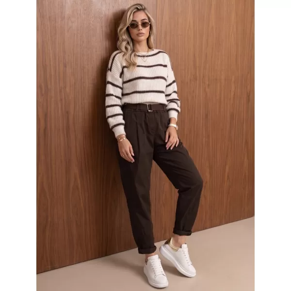  Damenhosen DSTREET UY3185 BRAUN 