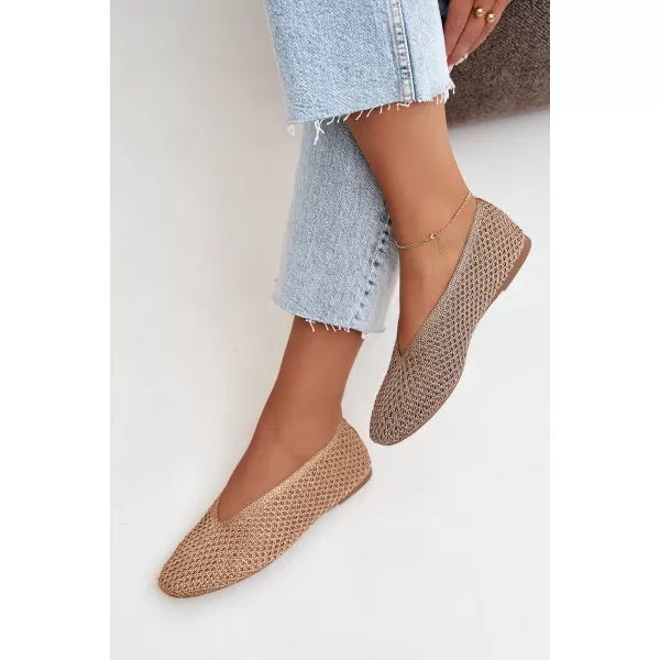  Ballerinas für Damen BOTO CH956 CHAMPAGNE 