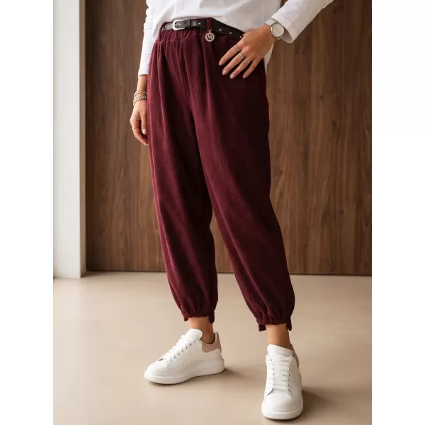  Damenhosen DSTREET UY3173 BURGUND 