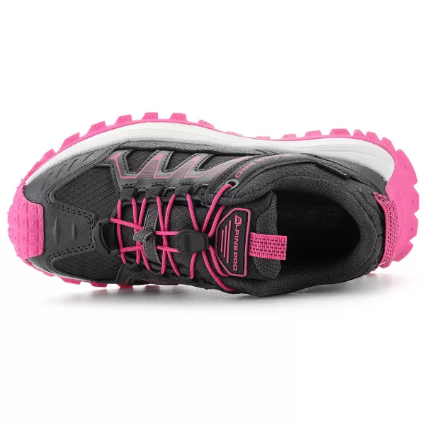  Outdoor-Schuhe für Kinder ALPINE PRO GERNO DUNKLES ECHTES GRAU 