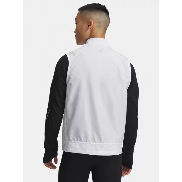  Herrenweste UNDER ARMOUR LAUNCH INSULATED VEST 1380870-100 WEIß 