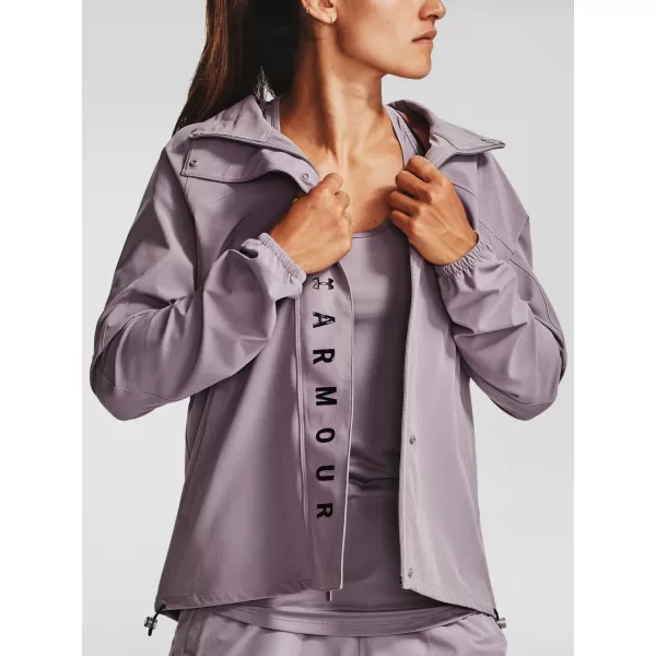  Damenjacke UNDER ARMOUR RECOVER WOVEN JACKET 1351928-585 LILA 