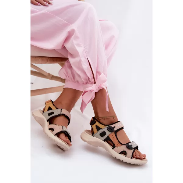  Damensandalen EVENTO 26SD18-56 SCHWARZ/ORANGE 