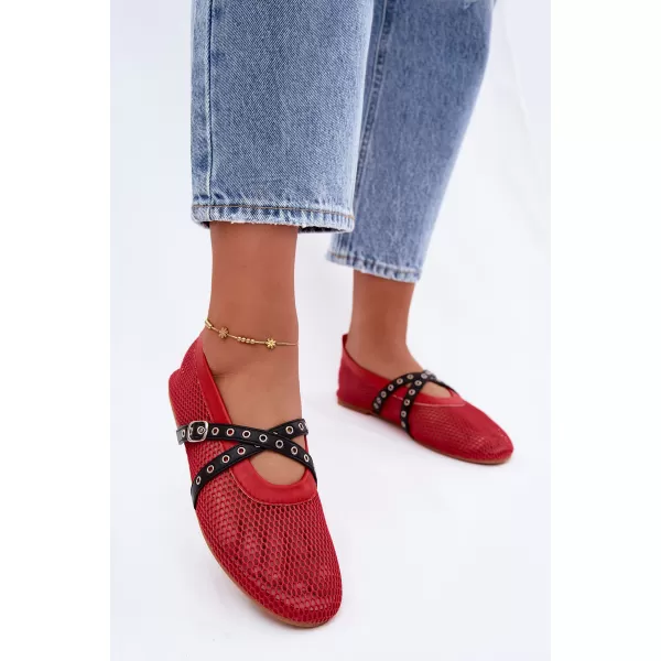  Ballerinas für Damen BOTO P-1416 HRSG 