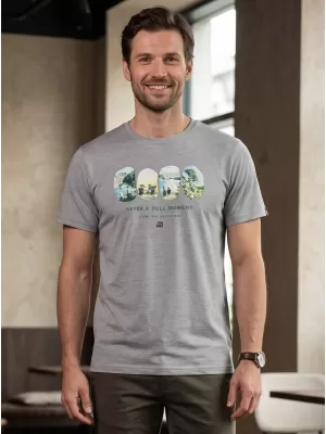 Outdoor-Shirt für Herren ALPINE PRO NOGER 2 GRAUE VARIANTE PB