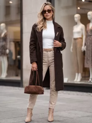 Damenmantel DSTREET NY0783 BRAUN