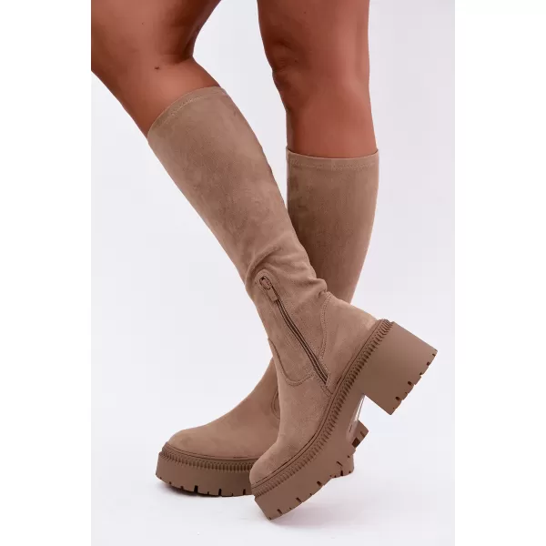 Damenstiefel BOTO 9671A-1 KHAKI 
